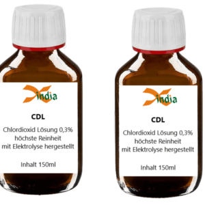 CDL Set – 2x Chlordioxid Lösung 150ml